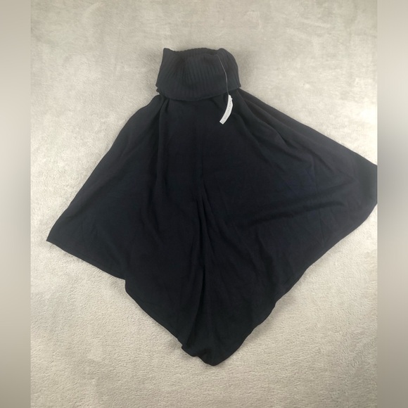 Ann Taylor Turtleneck Sweater Poncho – Size M/L - Navy Blue NWT - Picture 1 of 11